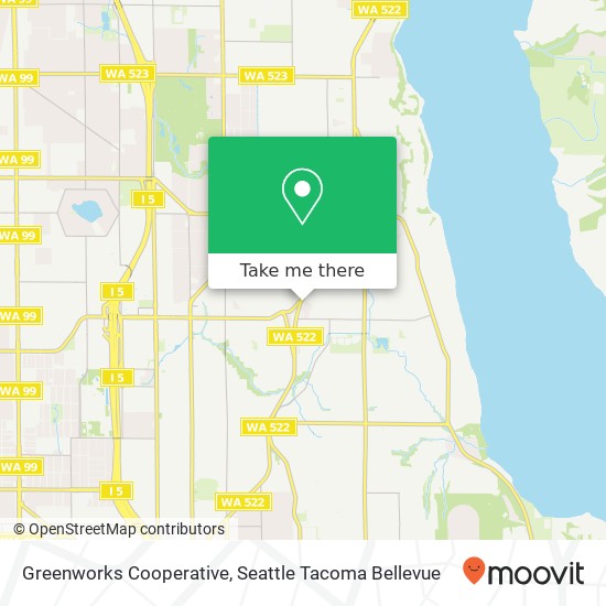 Mapa de Greenworks Cooperative