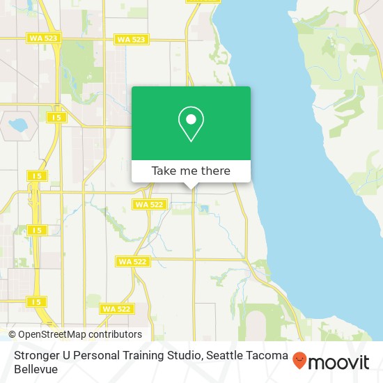 Mapa de Stronger U Personal Training Studio