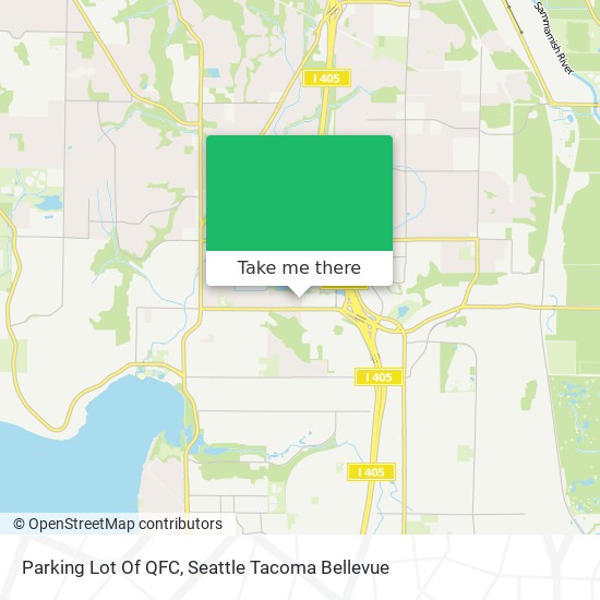 Parking Lot Of QFC map