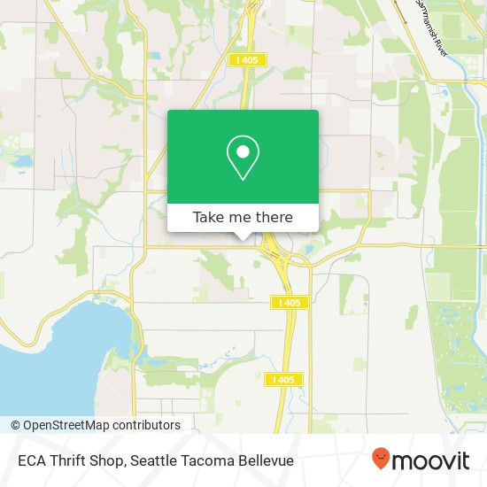 ECA Thrift Shop map