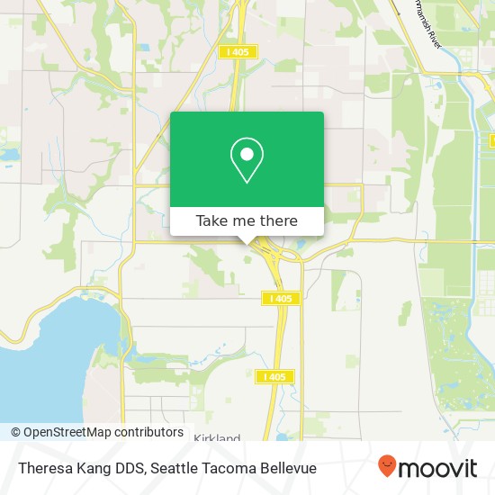 Mapa de Theresa Kang DDS