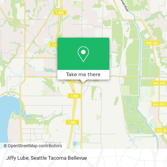 Jiffy Lube map