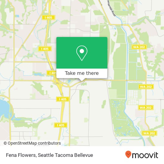 Fena Flowers map