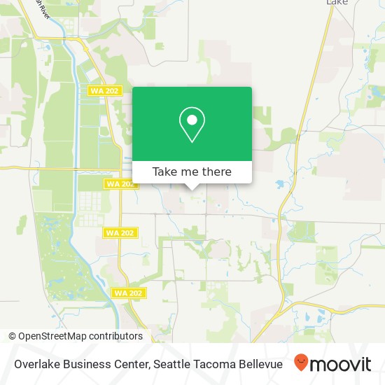 Mapa de Overlake Business Center