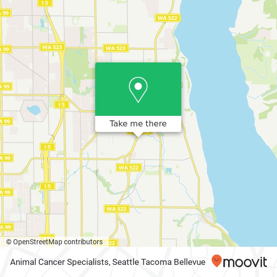 Mapa de Animal Cancer Specialists