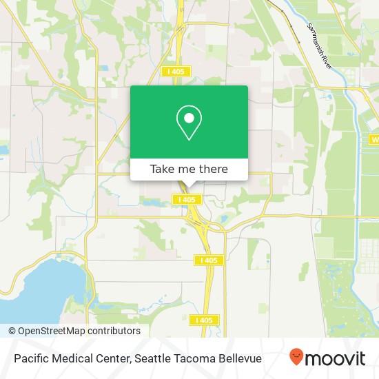 Pacific Medical Center map
