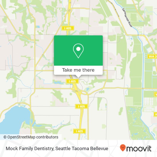Mock Family Dentistry map