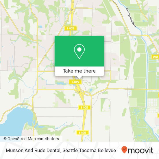 Mapa de Munson And Rude Dental