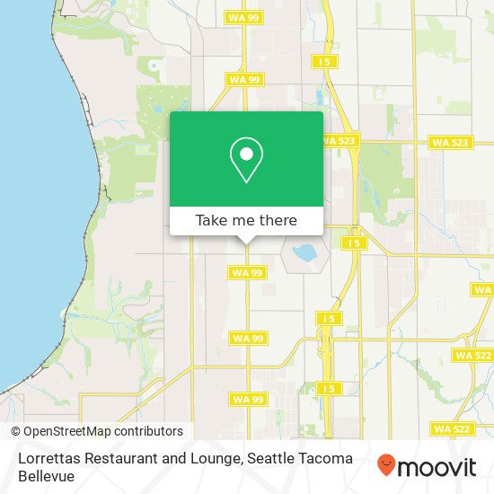 Lorrettas Restaurant and Lounge map