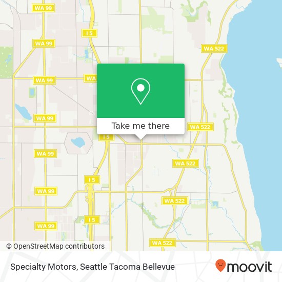 Specialty Motors map