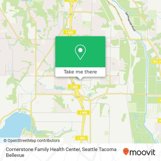 Cornerstone Family Health Center map