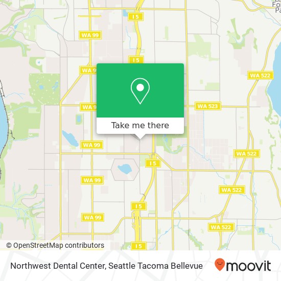 Northwest Dental Center map