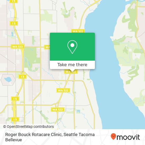 Roger Bouck Rotacare Clinic map