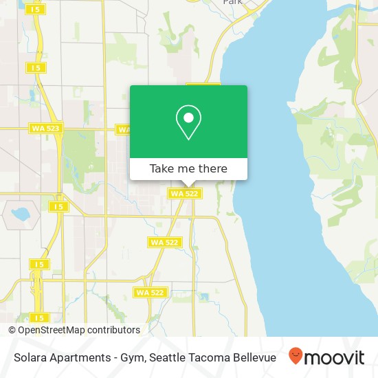 Solara Apartments - Gym map