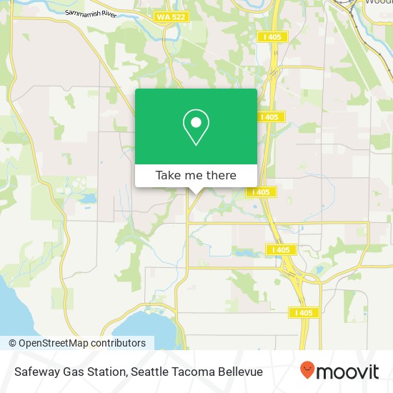 Safeway Gas Station map