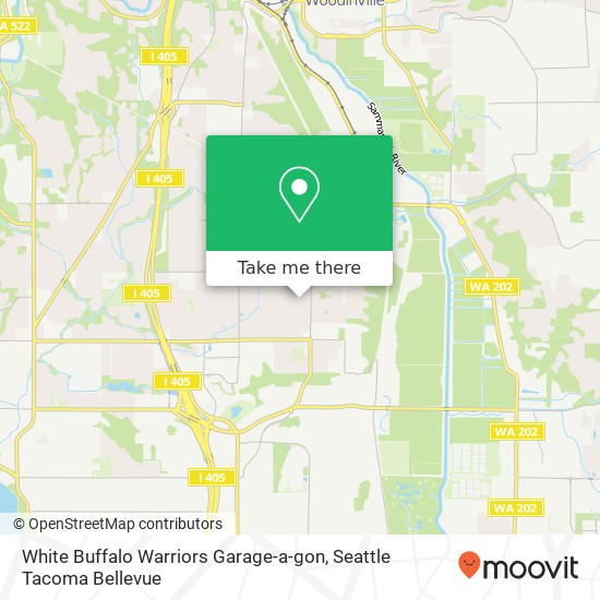 White Buffalo Warriors Garage-a-gon map