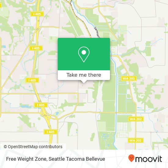 Free Weight Zone map