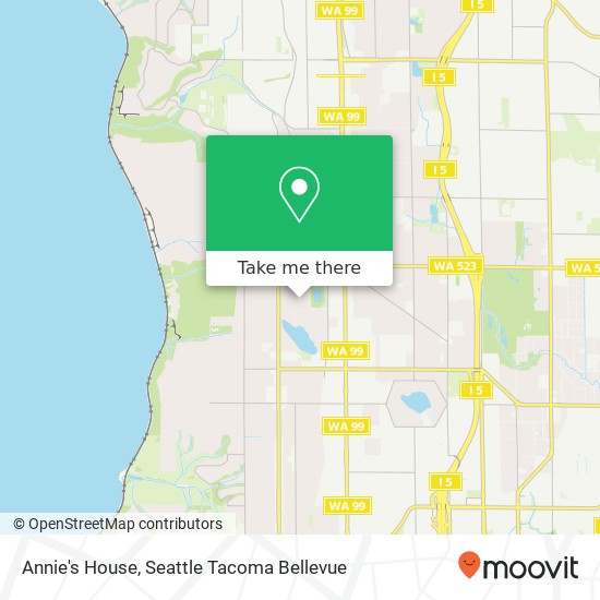 Annie's House map