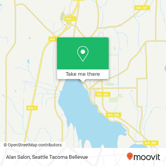 Alan Salon map