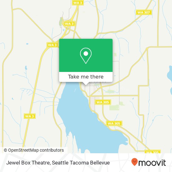 Jewel Box Theatre map