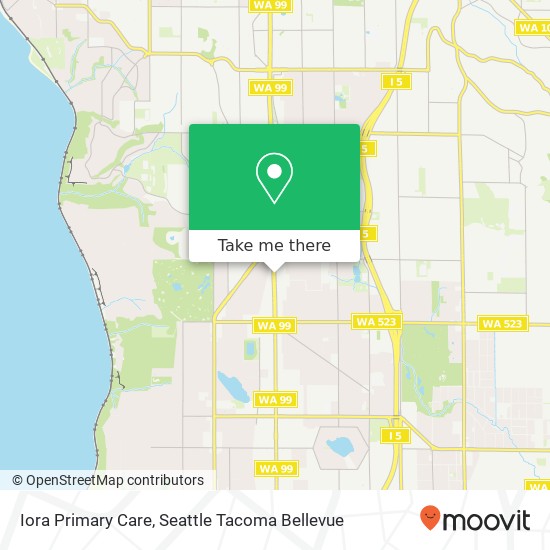 Mapa de Iora Primary Care