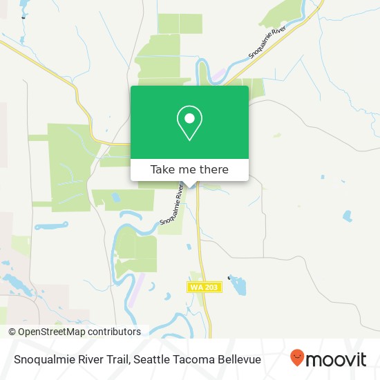 Snoqualmie River Trail map