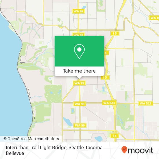 Mapa de Interurban Trail Light Bridge