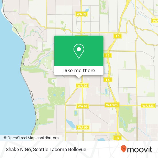 Shake N Go map