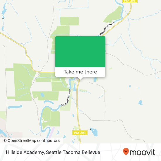 Mapa de Hillside Academy
