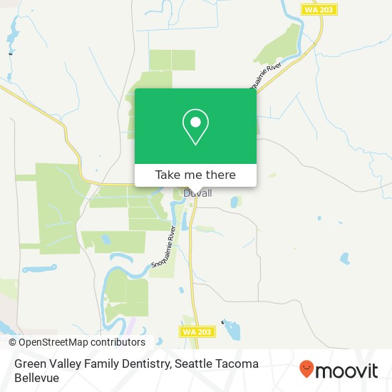 Green Valley Family Dentistry map