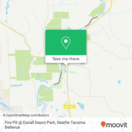 Mapa de Fire Pit @ Duvall Depot Park