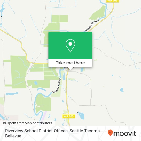 Mapa de Riverview School District Offices