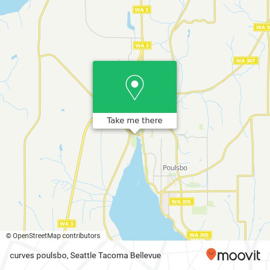curves poulsbo map