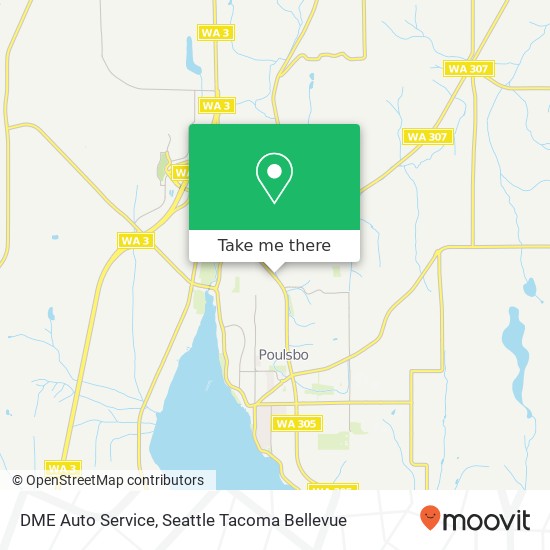 DME Auto Service map