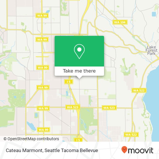 Mapa de Cateau Marmont