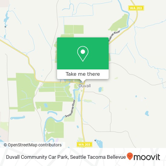 Duvall Community Car Park map