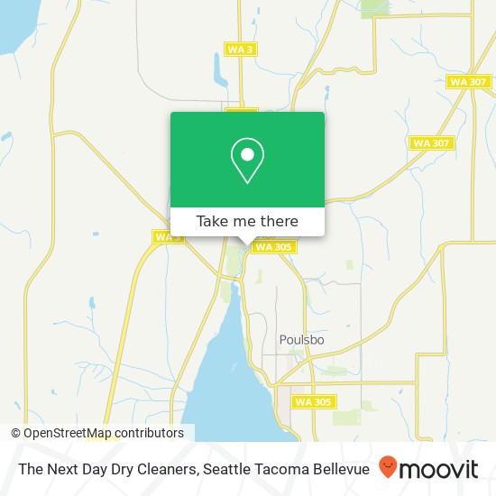 The Next Day Dry Cleaners map