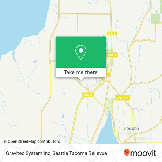 Gravitec System Inc map