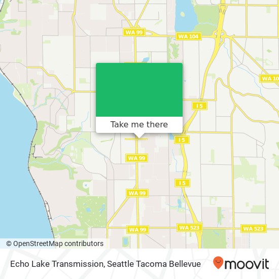 Echo Lake Transmission map