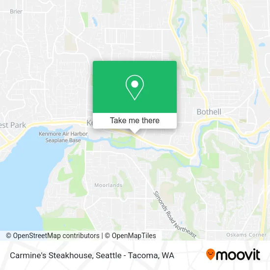 Carmine's Steakhouse map