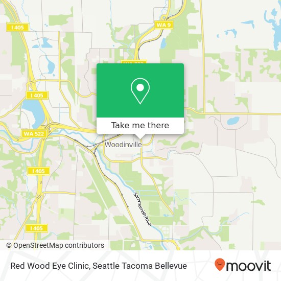 Red Wood Eye Clinic map
