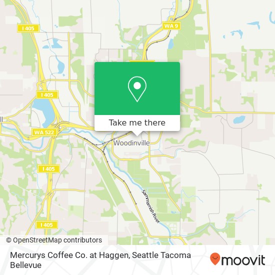 Mapa de Mercurys Coffee Co. at Haggen