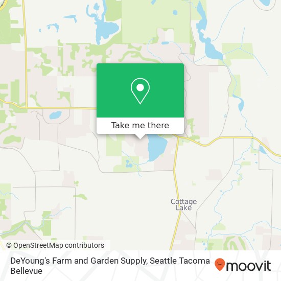 DeYoung's Farm and Garden Supply map