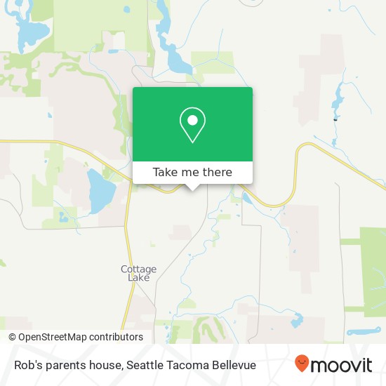 Mapa de Rob's parents house