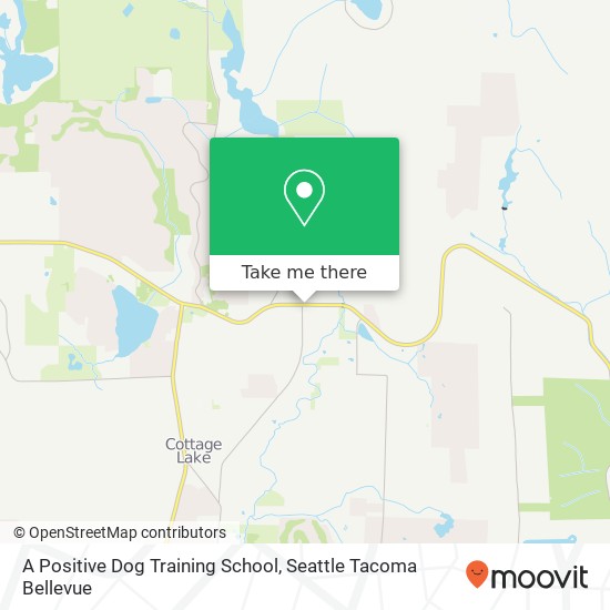 Mapa de A Positive Dog Training School