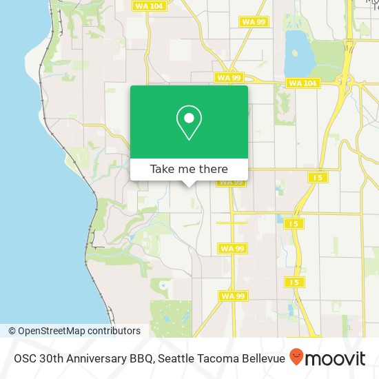 OSC 30th Anniversary BBQ map