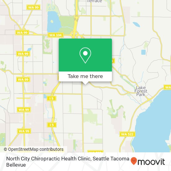 Mapa de North City Chiropractic Health Clinic