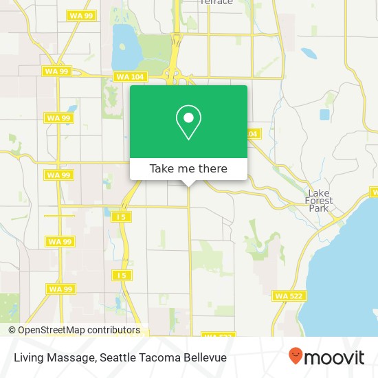 Mapa de Living Massage