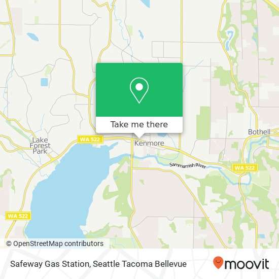 Safeway Gas Station map