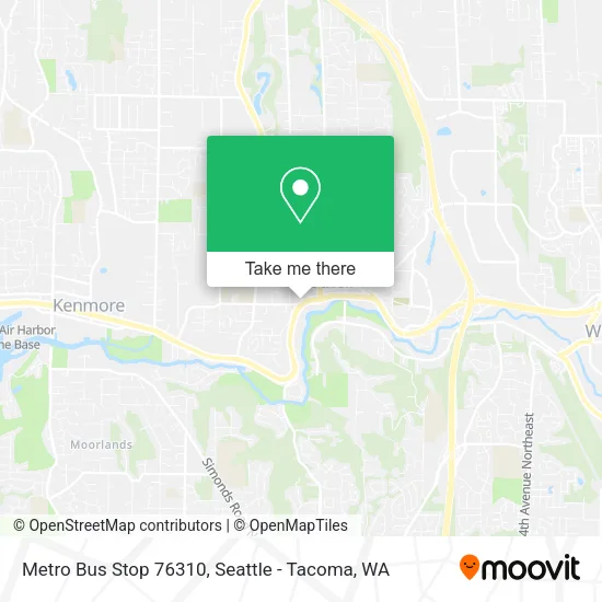 Mapa de Metro Bus Stop 76310